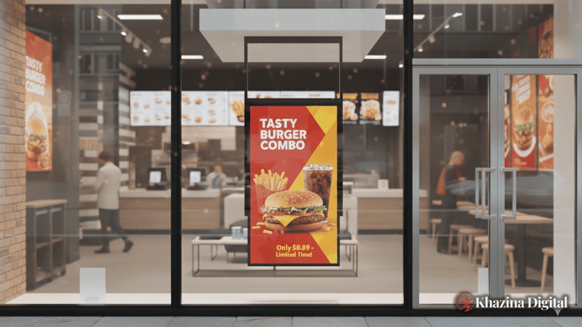 ULTRA HIGH BRIGHTNESS HANGING DOUBLE-SIDED DISPLAY