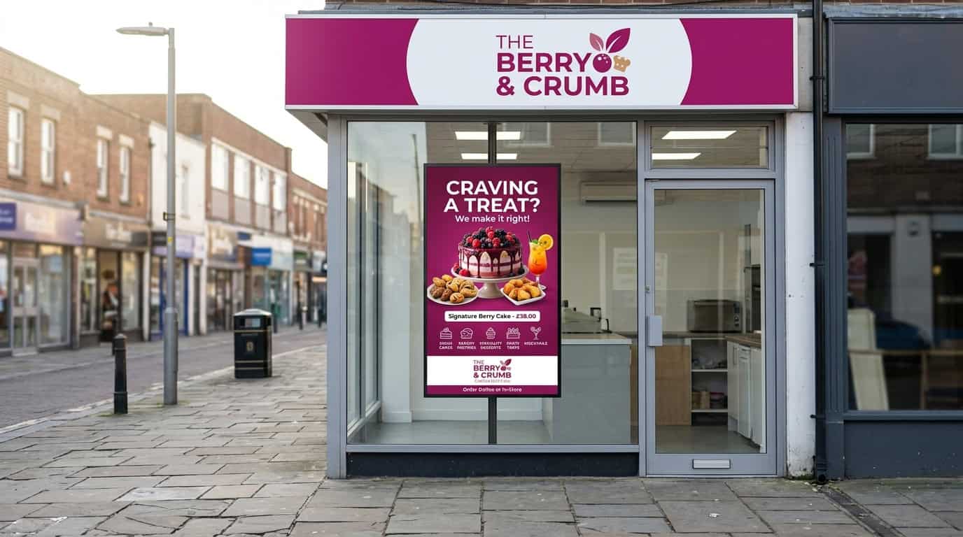 Digital Window Display Ultra High Brightness Khazina Digital Signage With Free Bespoke Content