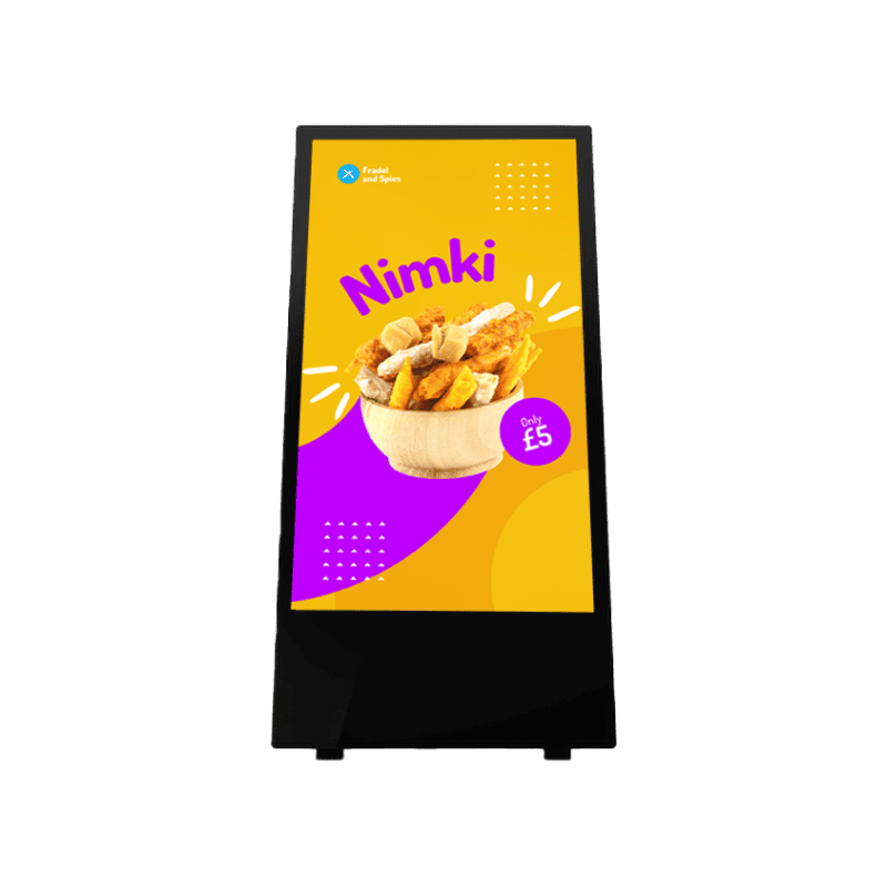 Digital A Board | Pavement Sign | High-Impact Outdoor Digital Signage Solutions