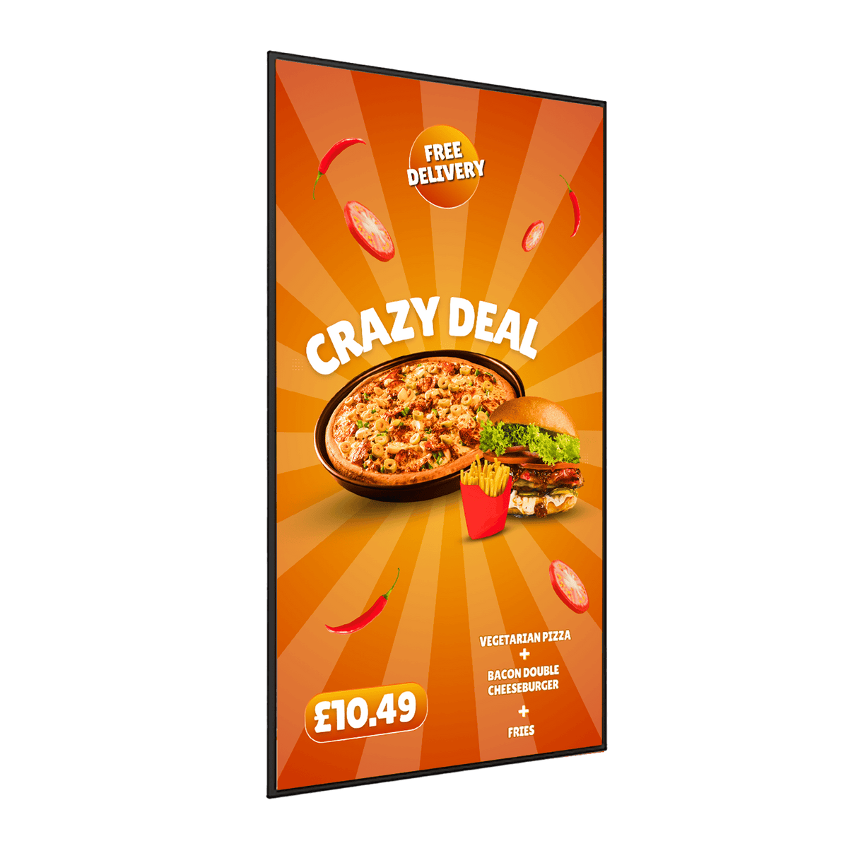 4K Digital Menu Board  | Cloud Base