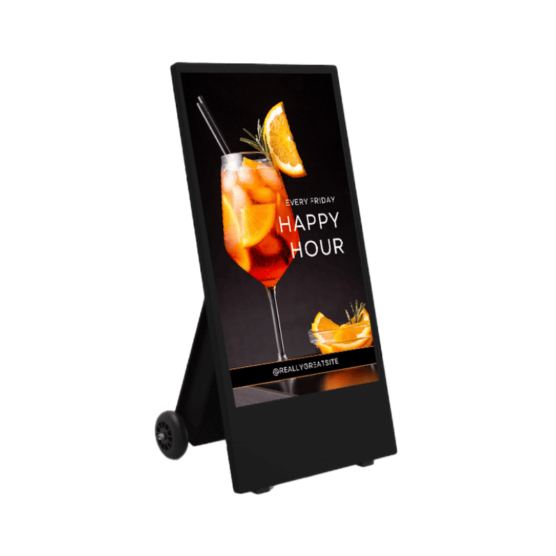 Digital A Board | Pavement Sign | High-Impact Outdoor Digital Signage Solutions