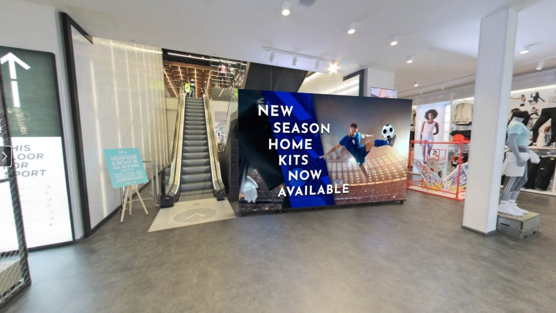 High-Definition DV-LED Freestanding Totems - Versatile Digital Display Solutions