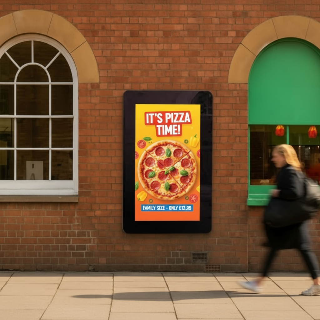 55" 4K Elite Outdoor Advertising Display | 3,500cd/m² Sunlight Readable| Free Bespoke Design (Copy)