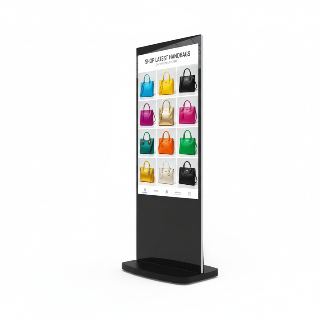 High-Performance Freestanding PCAP Touch Screen Poster