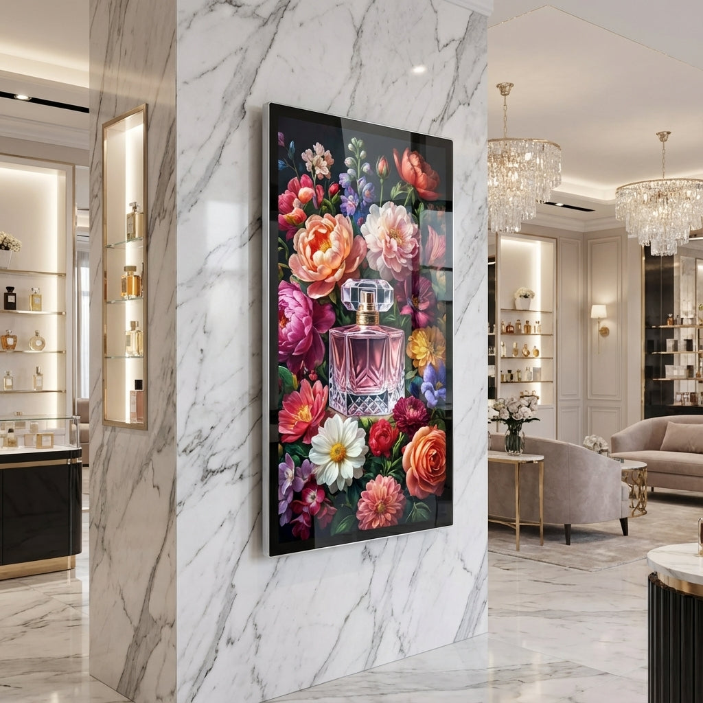 Include Free Animated Design - Slimline Pro Advertising Display