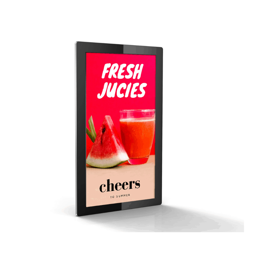 Include Free Animated Design - Slimline Pro Advertising Display