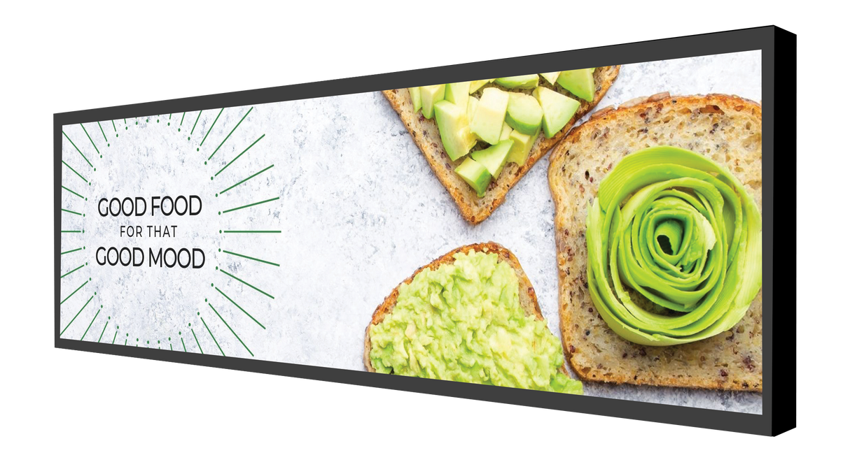 Ultra-Wide Digital Menu Board | Stretched Display
