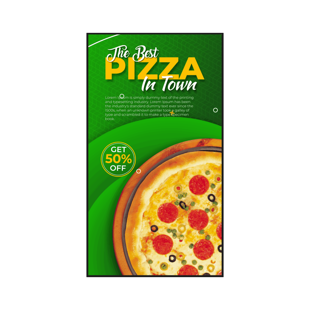 Digital Menu Board | Commercial Grade | (Premium)