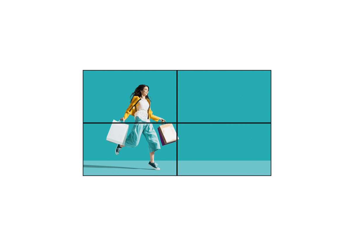 Ultimate LCD Video Walls: 3.55mm & 0.88mm Bezel Solutions for Business