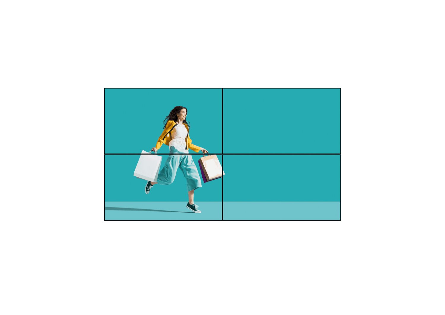 Ultimate LCD Video Walls: 3.55mm & 0.88mm Bezel Solutions for Business