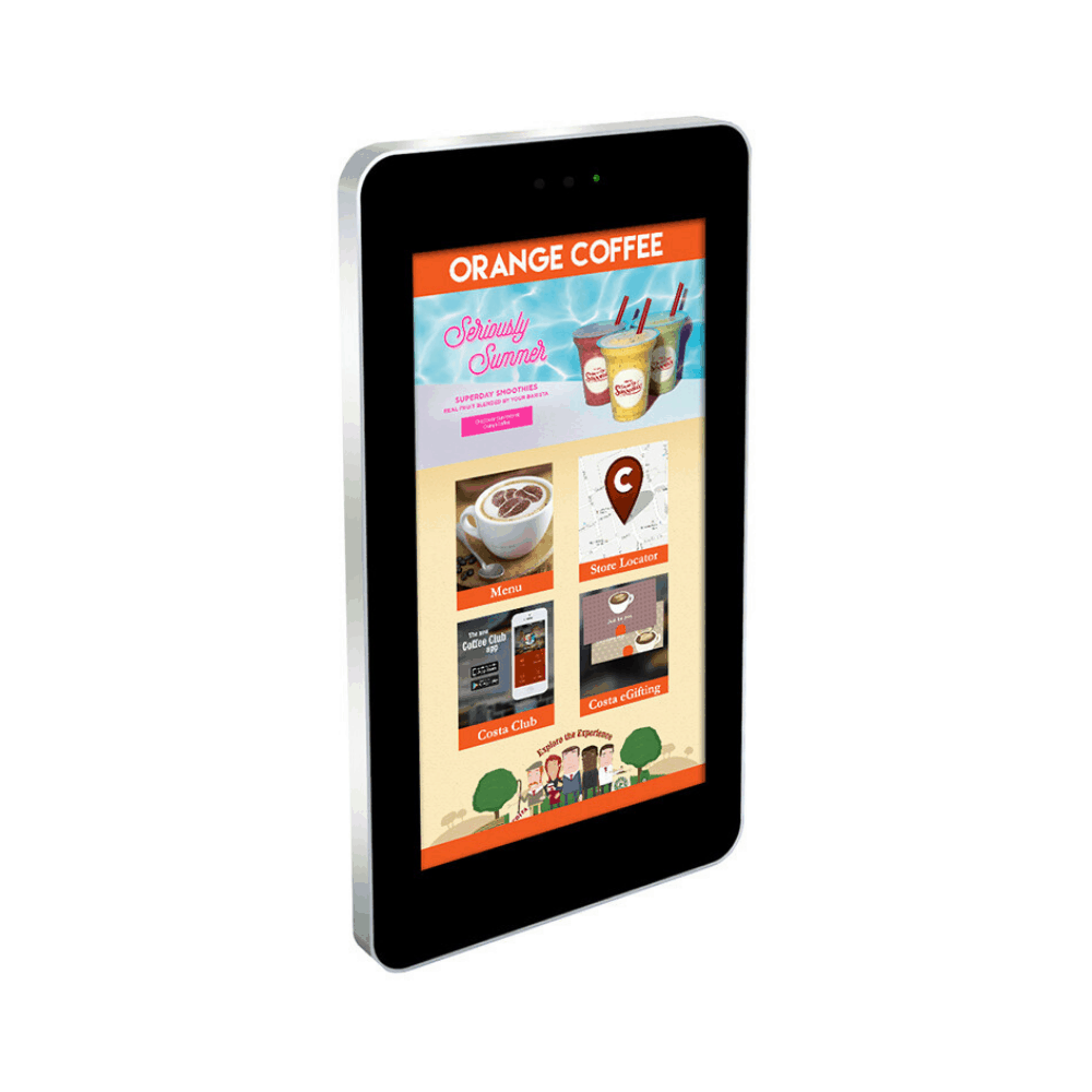 Wall-Mounted PCAP Outdoor Touch Screen