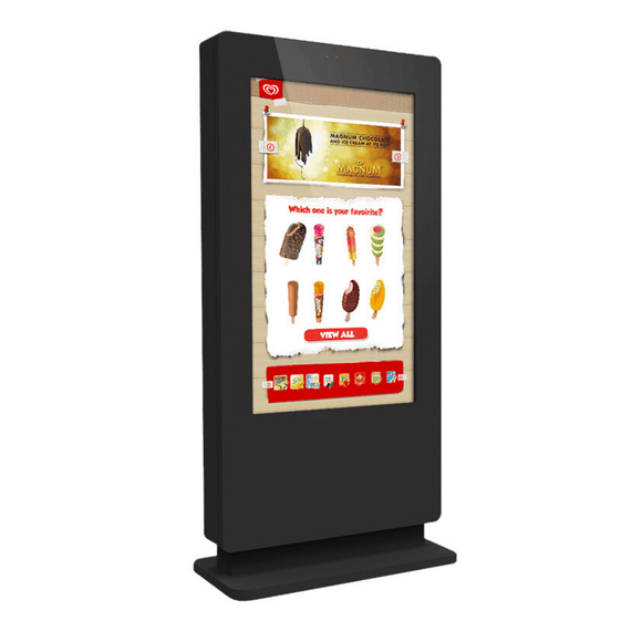 Freestanding PCAP Outdoor Advertising Touch Screen Poster