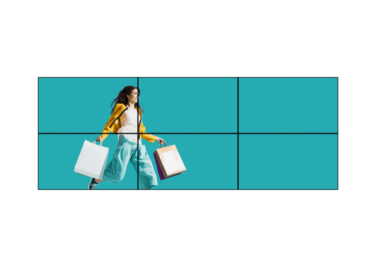Ultimate LCD Video Walls: 3.55mm & 0.88mm Bezel Solutions for Business