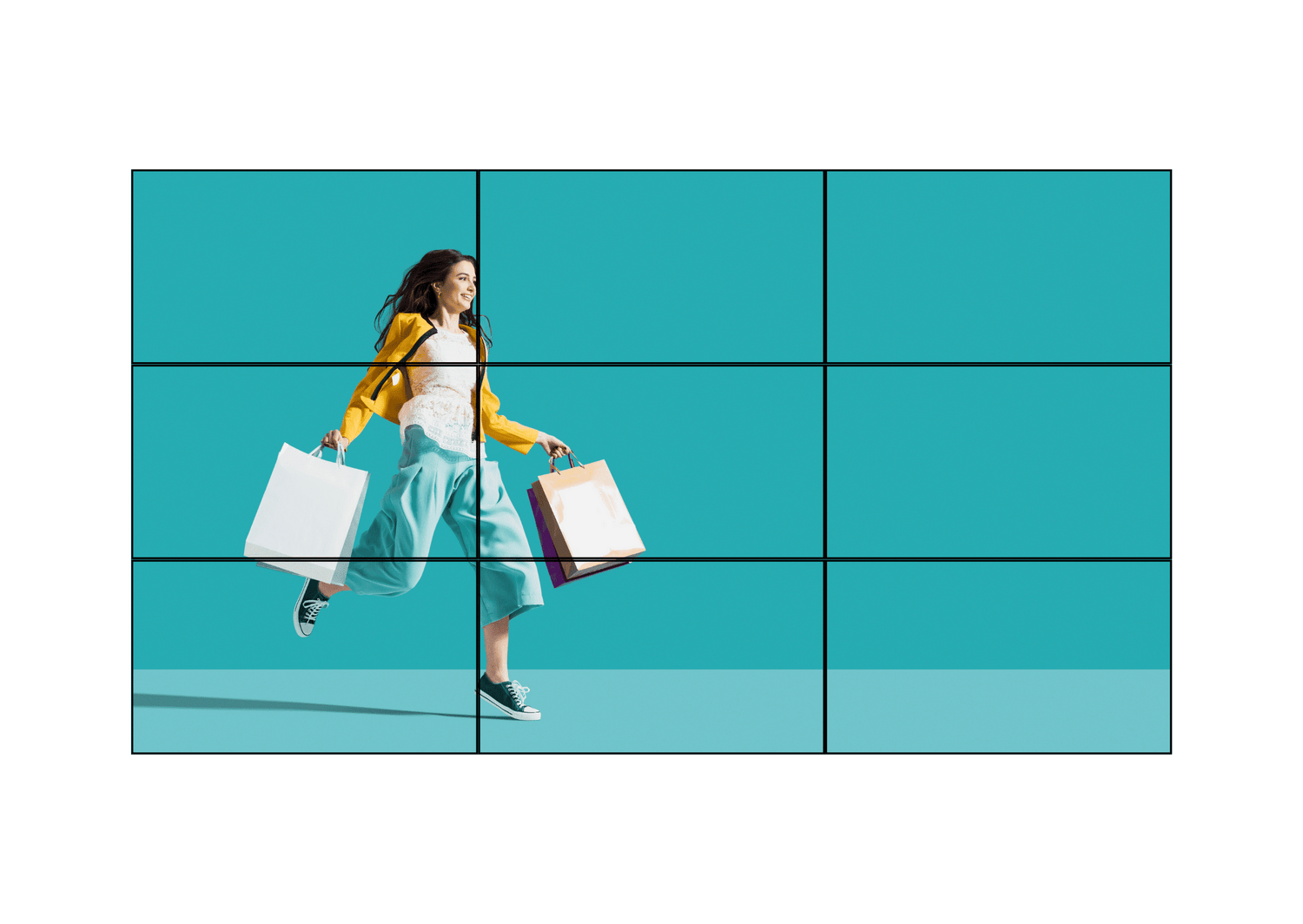 Ultimate LCD Video Walls: 3.55mm & 0.88mm Bezel Solutions for Business