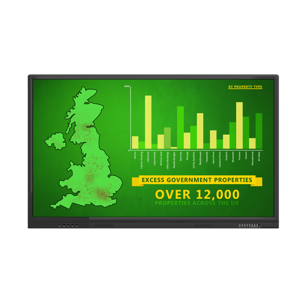 Include Free Animated Design-Interactive Touch Display | Meeting Room Solution-Khazina Digital Signage