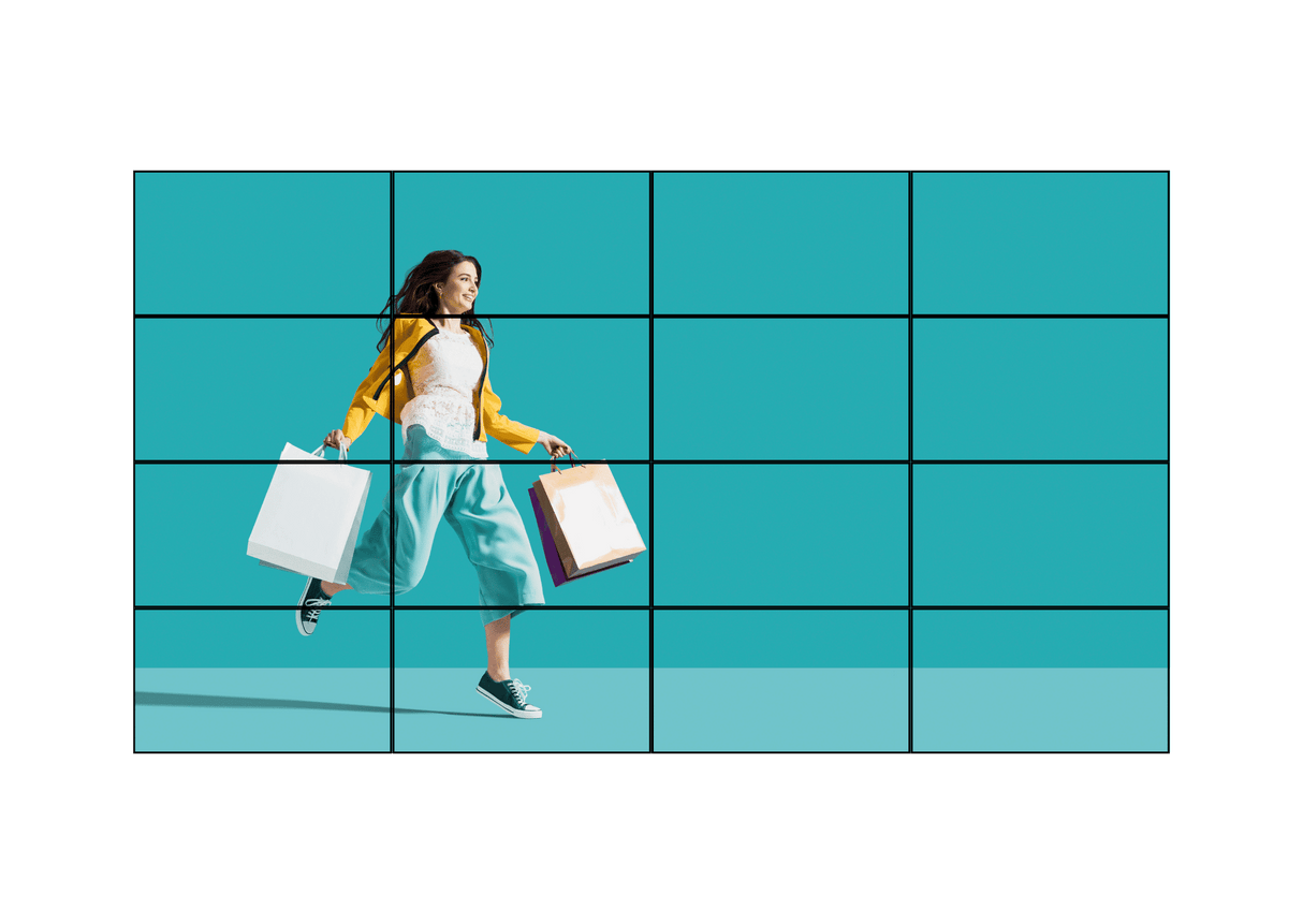 Ultimate LCD Video Walls: 3.55mm & 0.88mm Bezel Solutions for Business
