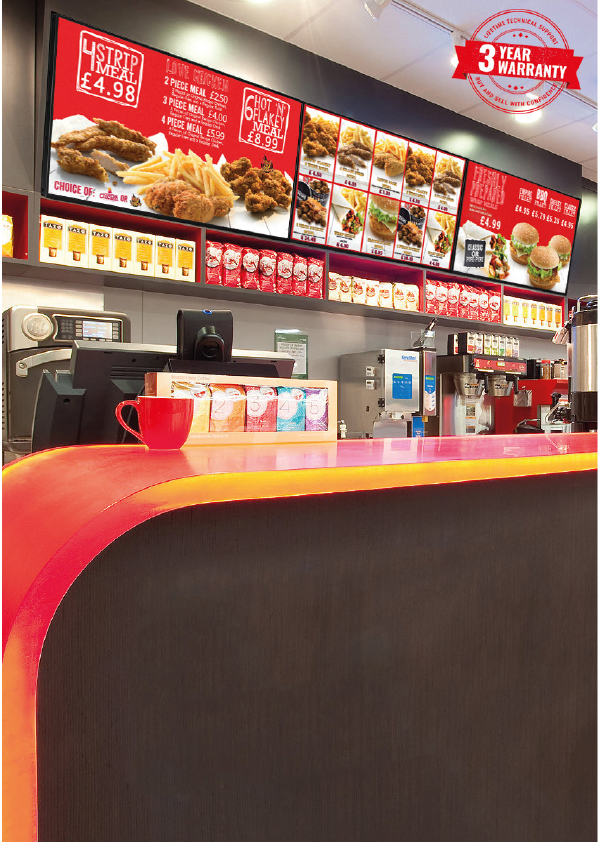 Network Digital Menu Board