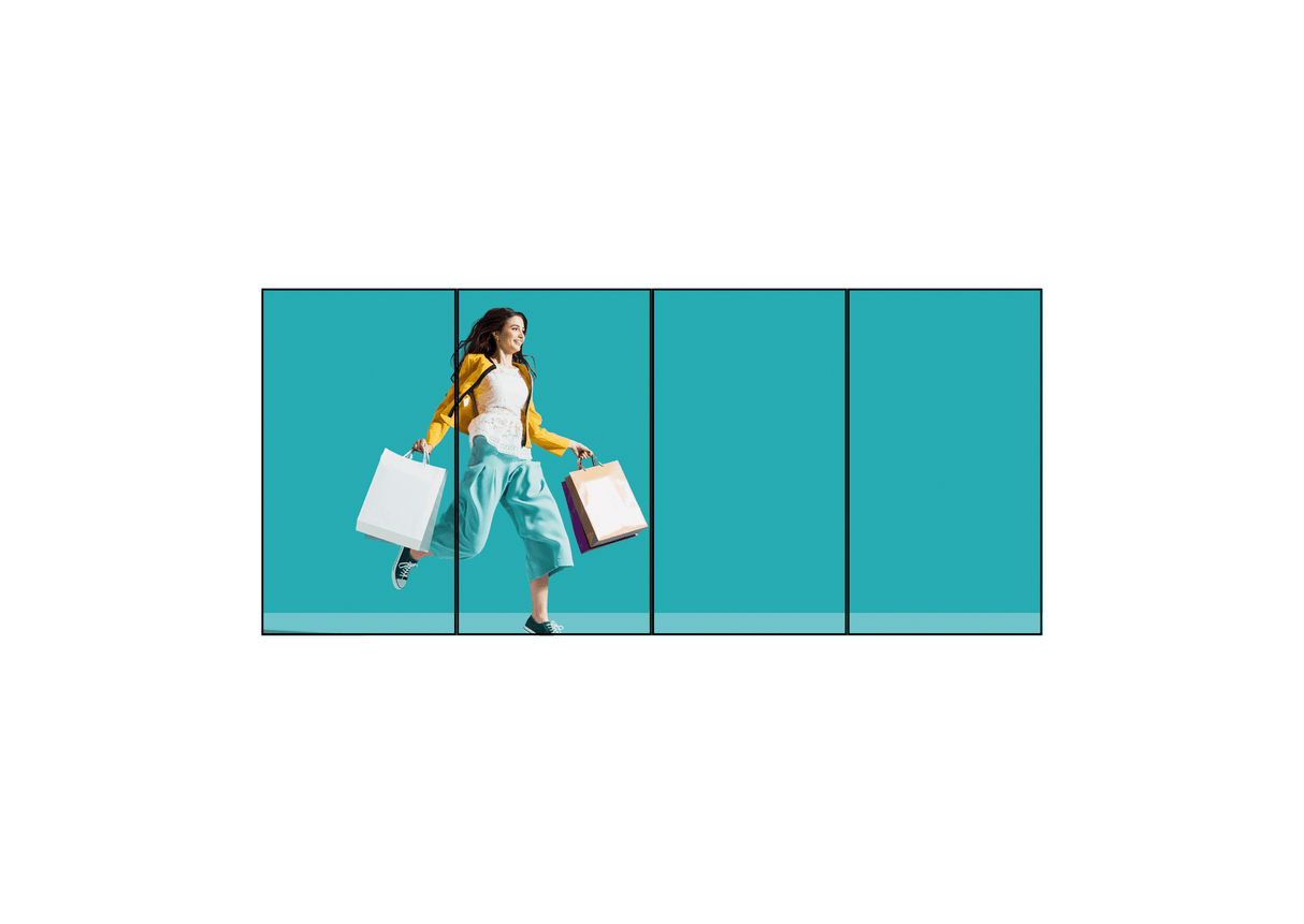 Ultimate LCD Video Walls: 3.55mm & 0.88mm Bezel Solutions for Business