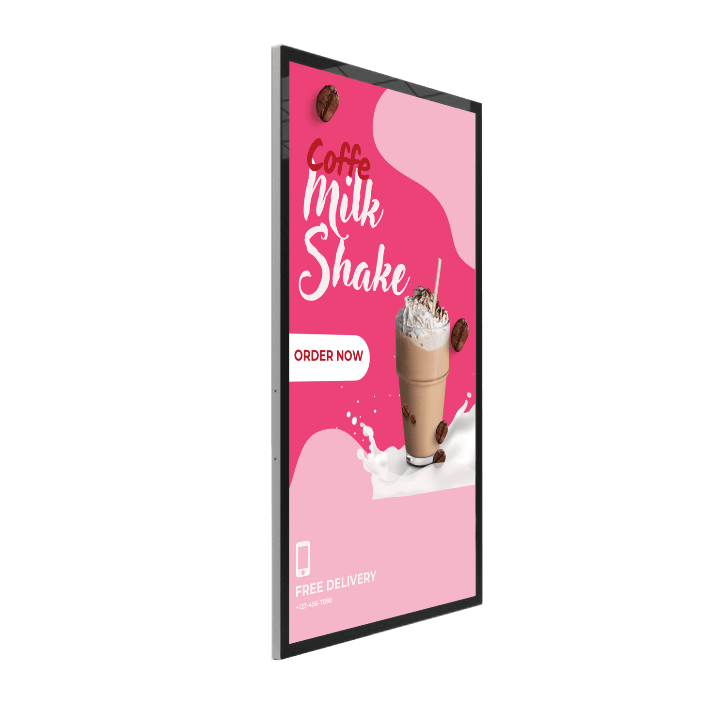 Tablet Look Digital Menu Board - Elegant and High-Impact Digital Signage Solutions
