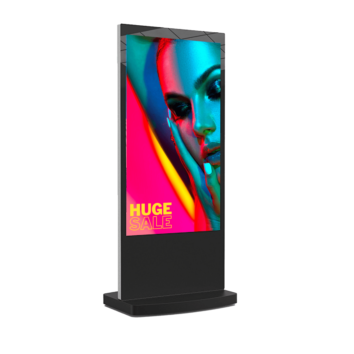 4K Freestanding Advertising Display | Digital Poster | Totem