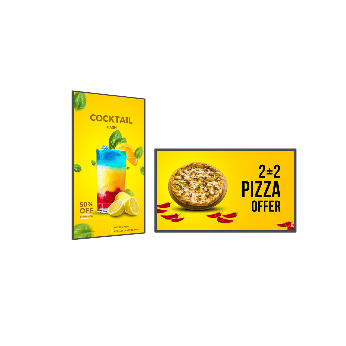 Window Advertising Display | Ultra High Brightness Monitor (Supreme)