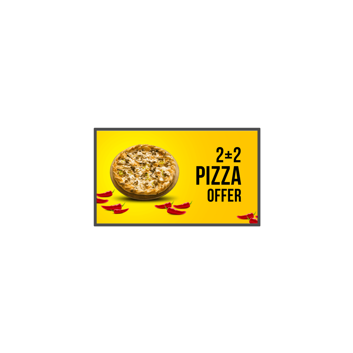 Window Advertising Display | Ultra High Brightness Monitor (Supreme)