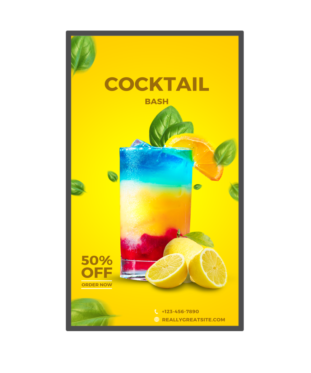 Window Advertising Display | Ultra High Brightness Monitor (Supreme)