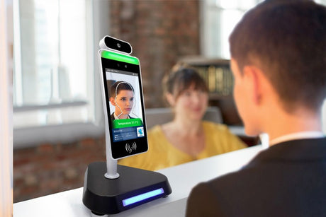 COVID-19 Digital SIgnage Solutions | Facial Recognition Thermometer