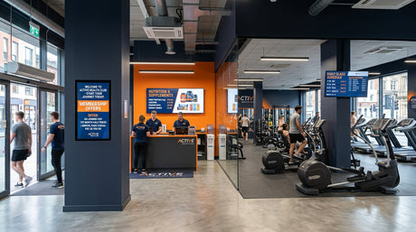 Scale Indoor Advertising Displays UK — 1 to Many | 2026 Guide | KhazinaDigital