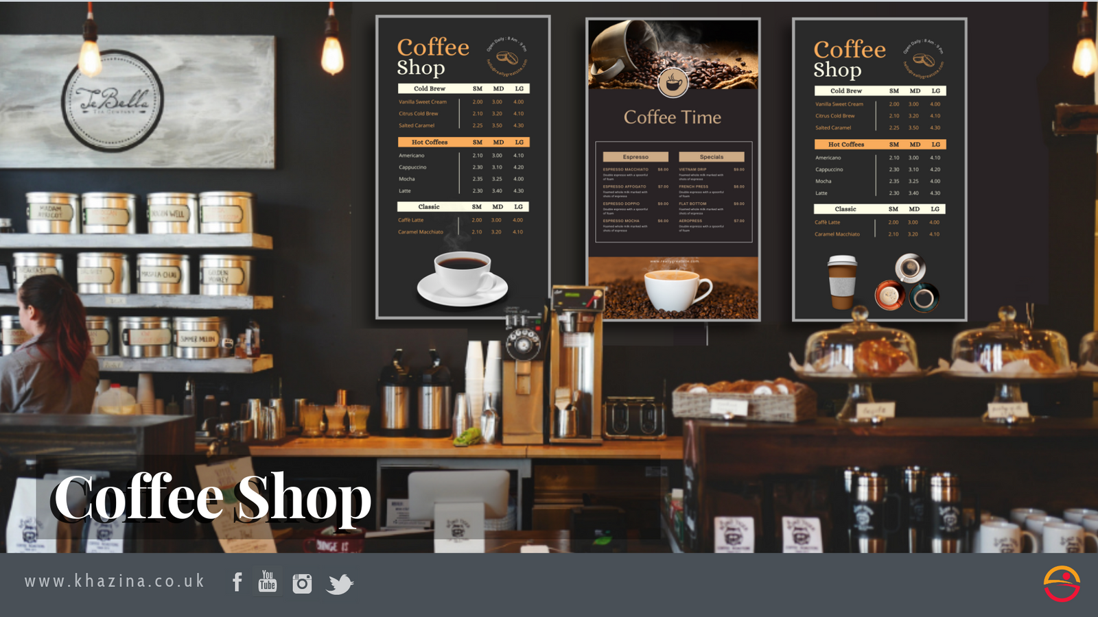 How digital menu board helps food Industry ?-Khazina Digital Signage