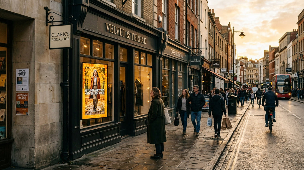 Digital Window Display for Retail UK — Definitive 2026 Guide