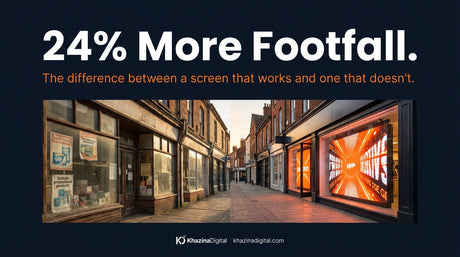 24" More Foot Fall With KhazinaWindow Live - Khazina Digital