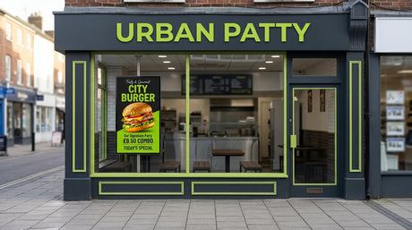 Digital Window Display for Restaurants and Takeaways UK — The Complete 2026 Guide
