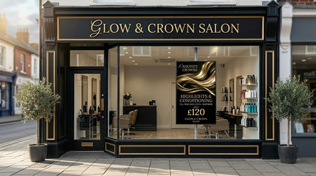 Digital Window Display for Hair Salons and Barbers UK — How to Fill More Appointment Slots
