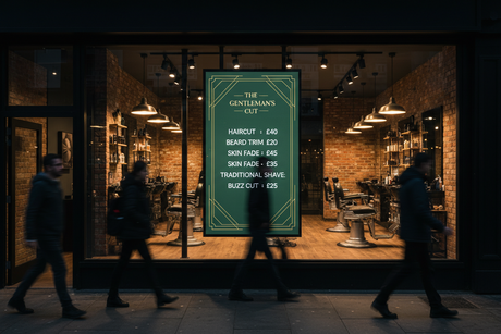 How to Design a Price List Board for Your Shop Window | Khazina Digital