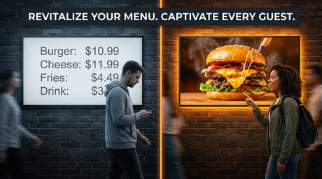 static-vs-animated-digital-signage Khazina-Digital Content Design Service