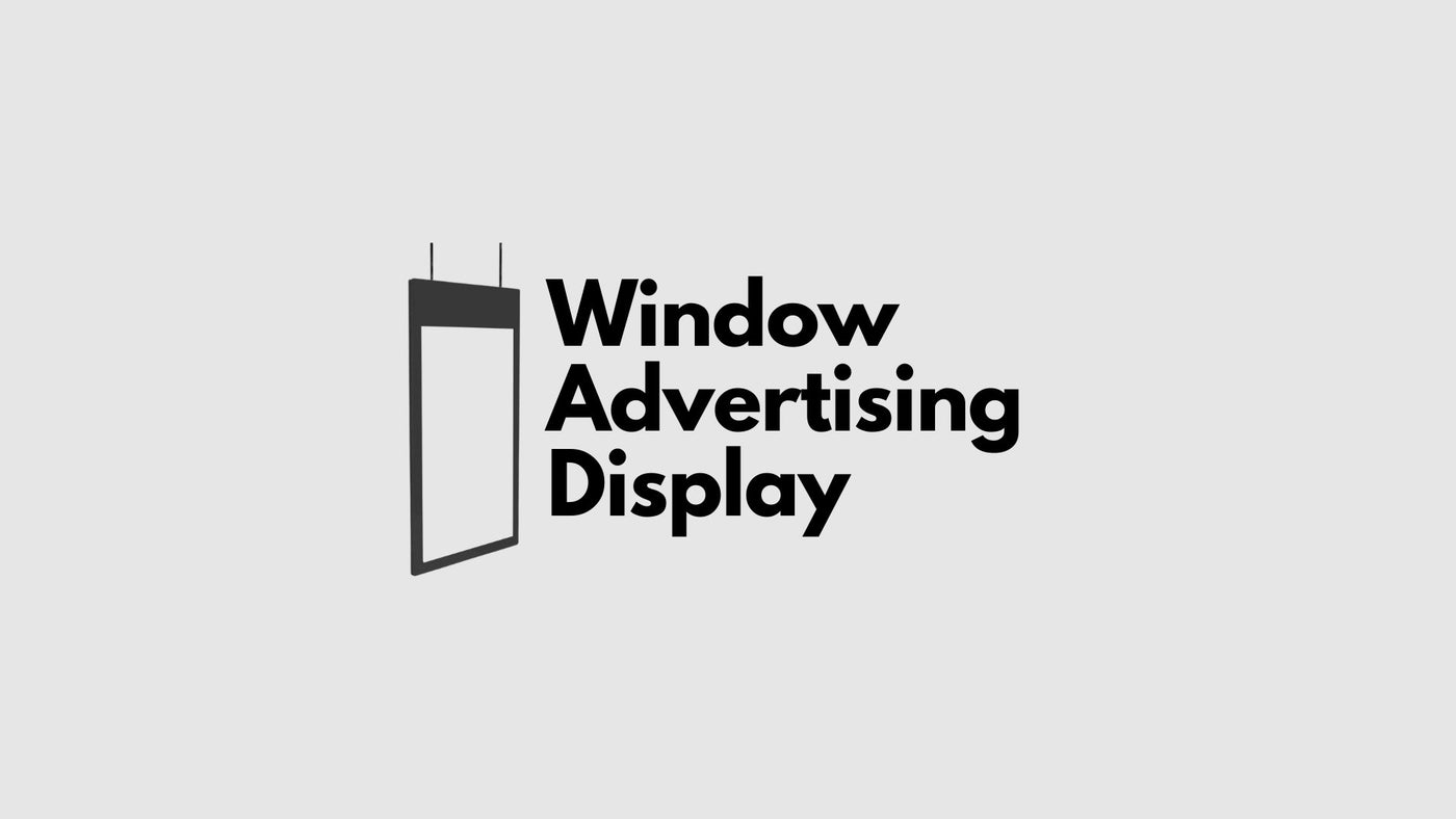 Window Advertising Display