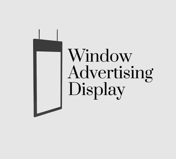 Window Advertising Display