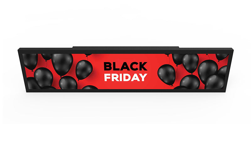 Ultra-Wide Stretched Bar Display