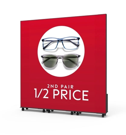 High-Definition DV-LED Freestanding Totems - Versatile Digital Display Solutions