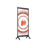 Indoor Transparent DV-LED Freestanding Totems