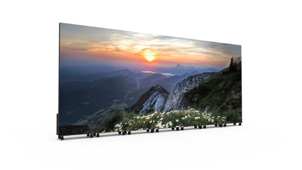 High-Definition DV-LED Freestanding Totems - Versatile Digital Display Solutions