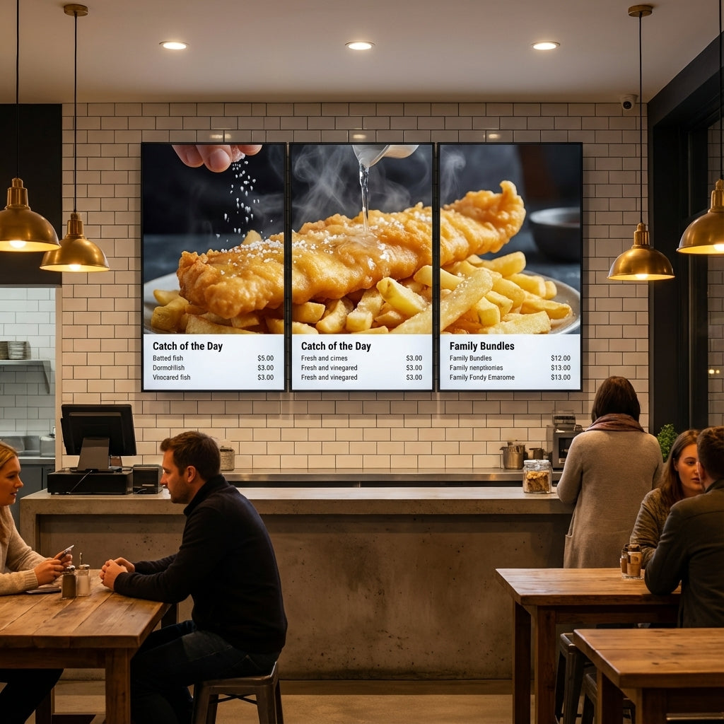 Digital Menu Board Supreme 32