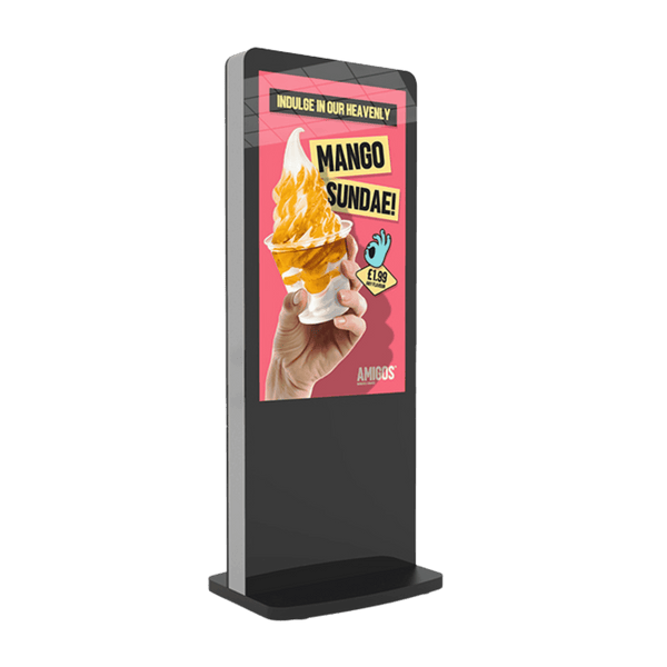 Double Sided Freestanding Advertising Display | Digital Poster | Totem