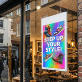 Free Design Animated Bespoke Hanging Double-Sided Window Displays