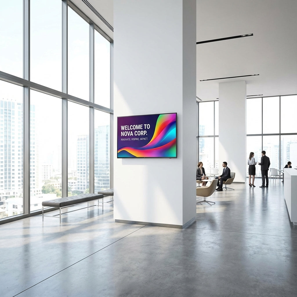 Include Free Animated Design - Window Advertising Display High Vibrance Android