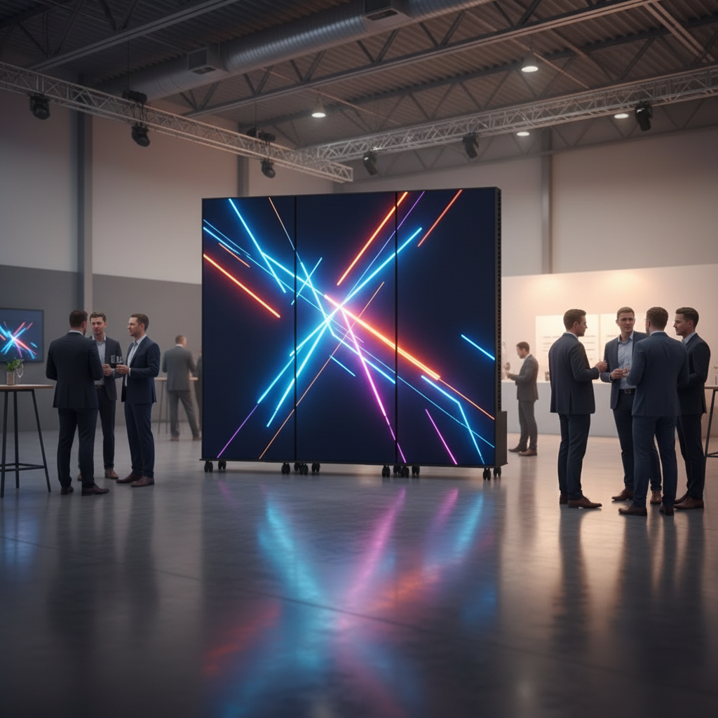 Indoor Freestanding DV-LED Totems | P2.5 Mobile Video Walls| Free Bespoke Design