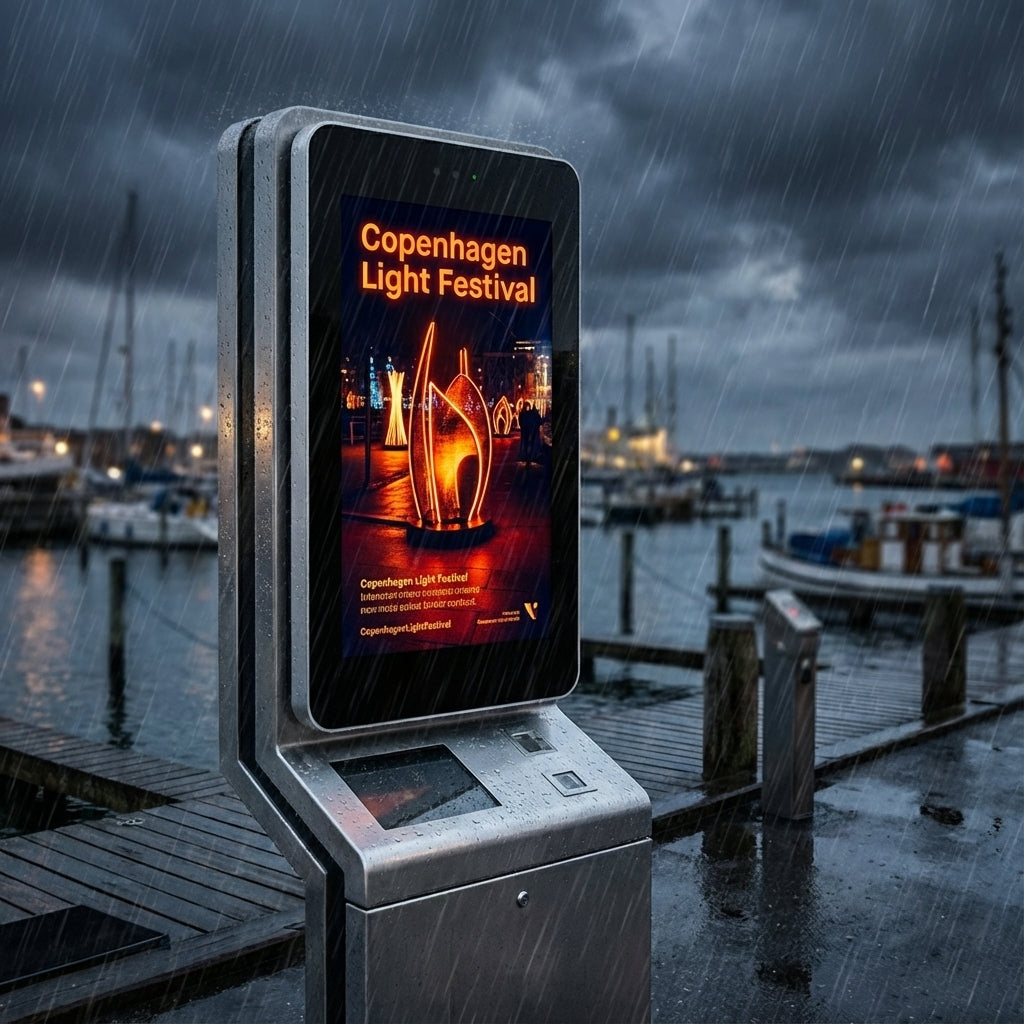 Outdoor Wall-Mounted Digital Advertising Displays | 2,500cd/m² | Free Bespoke Design