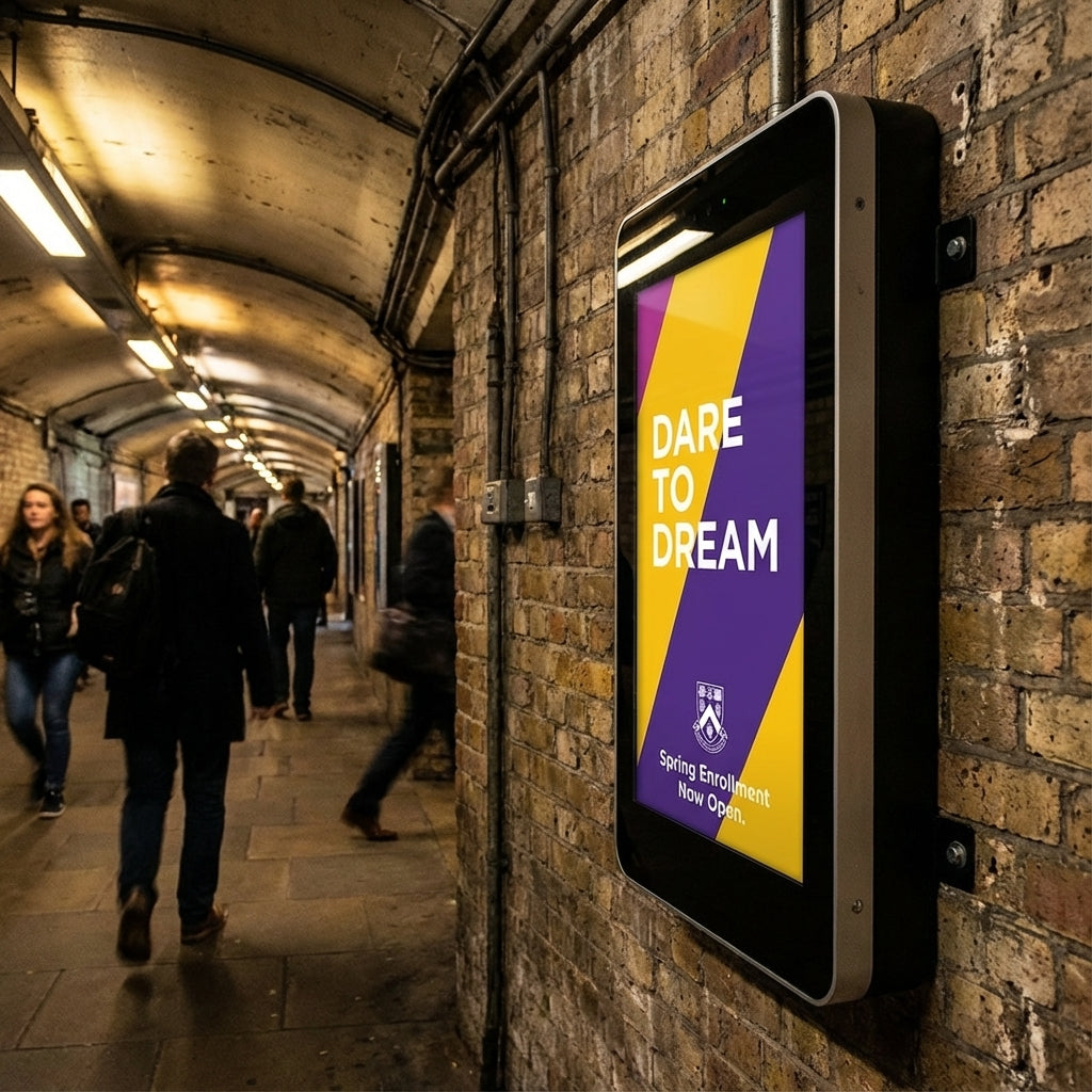 Outdoor Wall-Mounted Digital Advertising Displays | 2,500cd/m² | Free Bespoke Design