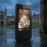 Outdoor Freestanding Digital Totems | 2,500cd/m² Sunlight Readable | Free Bespoke Design